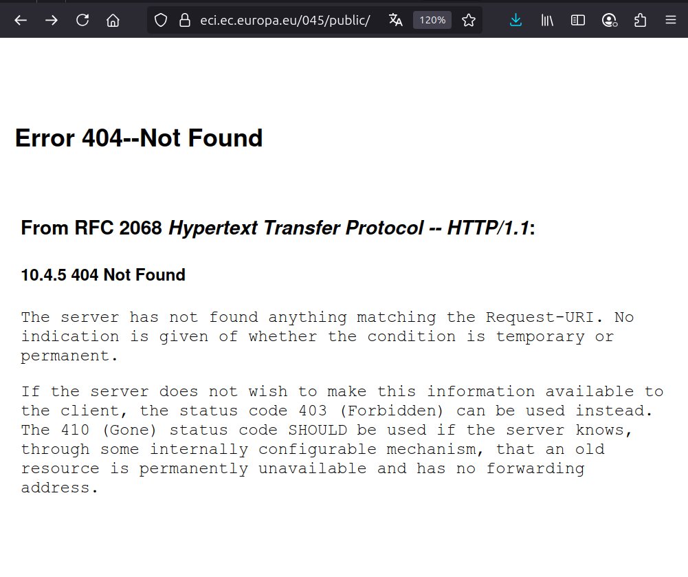 European petition to #StopKillingGames ran down <a href="/EU_Commission/">European Commission</a> servers while approaching required 1M signatures. stopkillinggames.com/eci