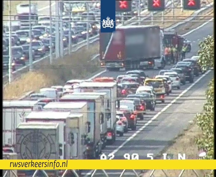 Incident op A2 richting Utrecht ter hoogte van knooppunt Deil