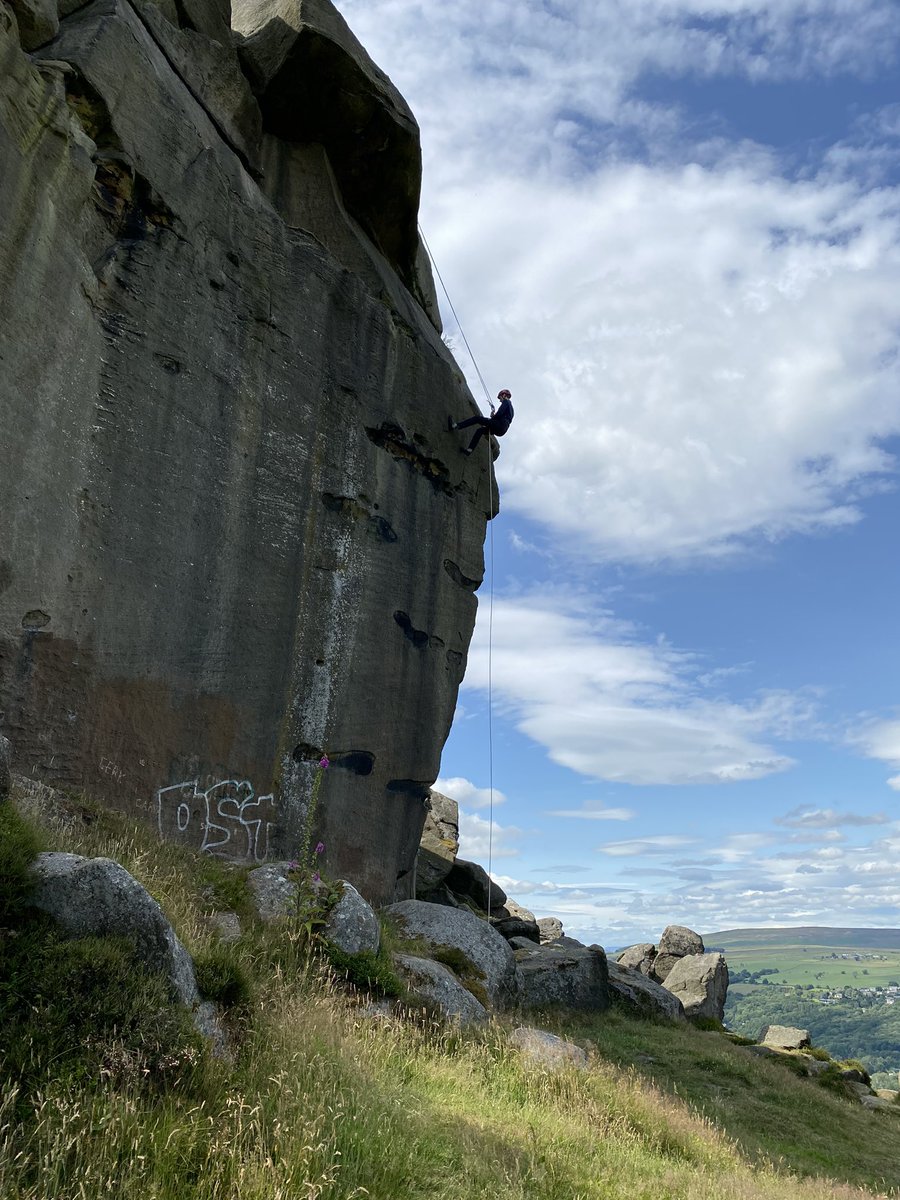RGS_CCF's tweet image. Day 4 - an afternoon of abseiling - how about that for a view! #Abseiling #ConquerYourFear #FearOfHeights