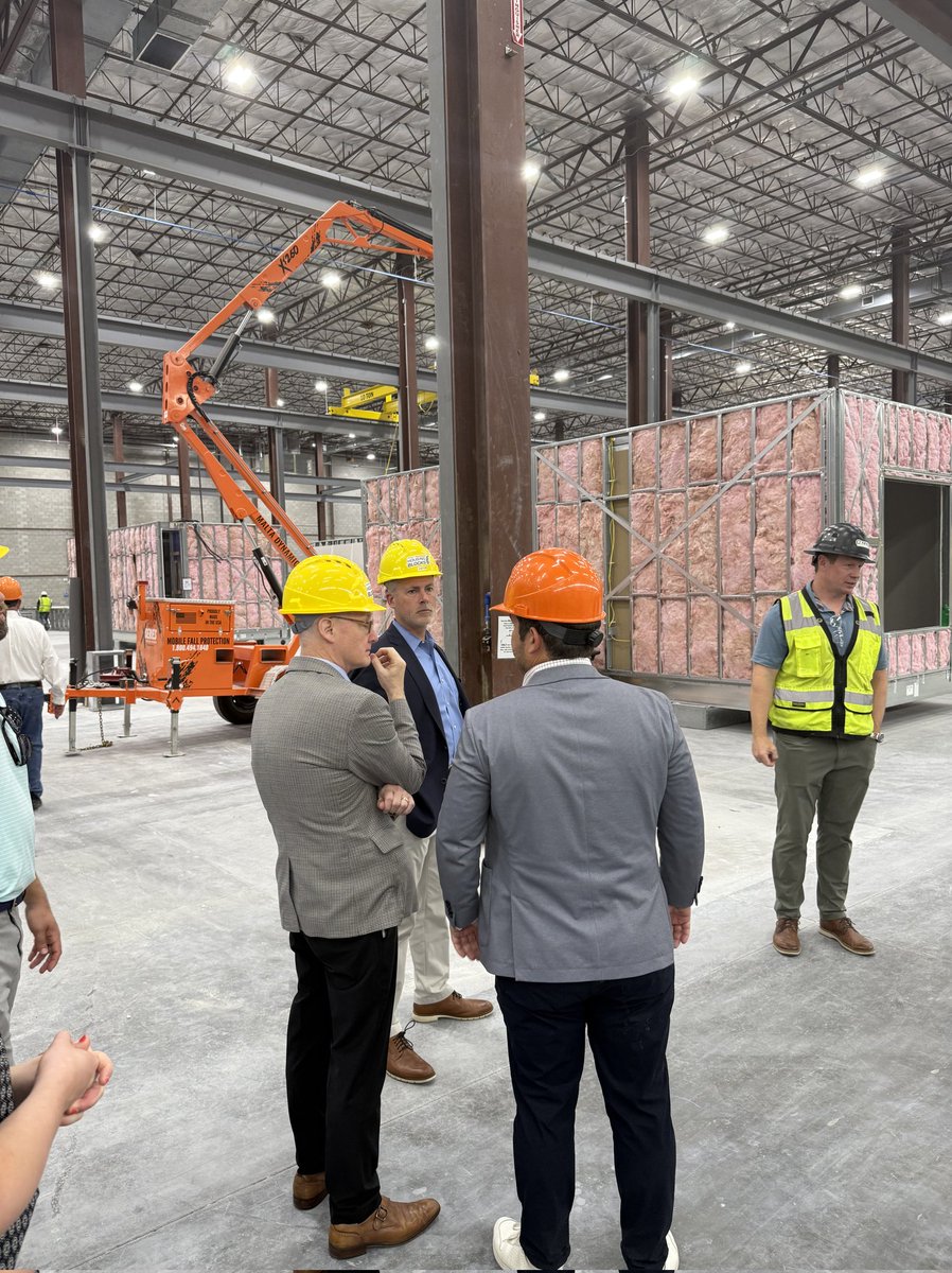 OhioTreasurer's tweet image. Yesterday, I toured Connect Housing Blocks in Westerville. It’s always inspiring to see innovative housing solutions and connect with Ohioans dedicated to building better and stronger communities across our state.