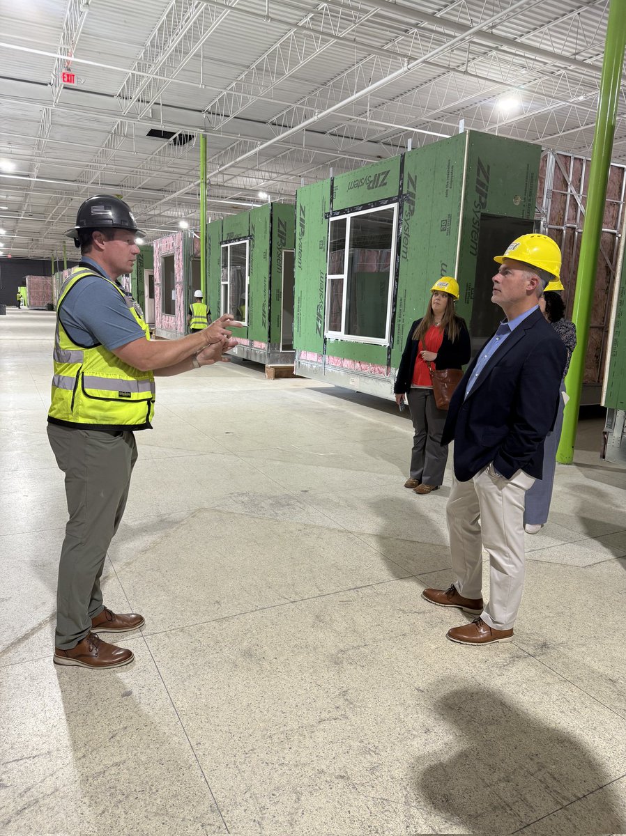 OhioTreasurer's tweet image. Yesterday, I toured Connect Housing Blocks in Westerville. It’s always inspiring to see innovative housing solutions and connect with Ohioans dedicated to building better and stronger communities across our state.