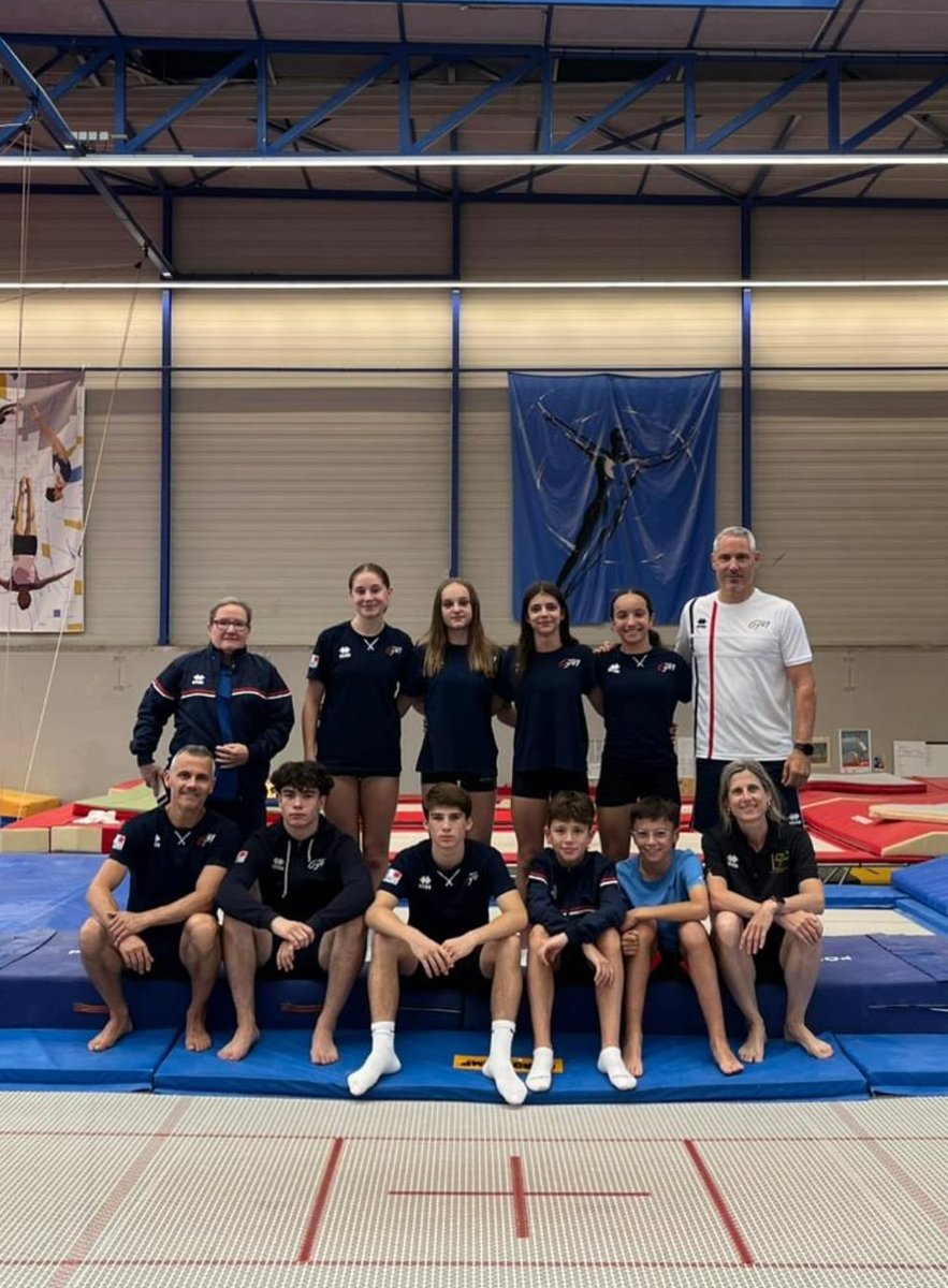 [TR - STAGE JUNIOR] 📍Rennes 

Du 30 juin au 04 juillet, 8 trampolines juniors étaient en stage à Rennes.