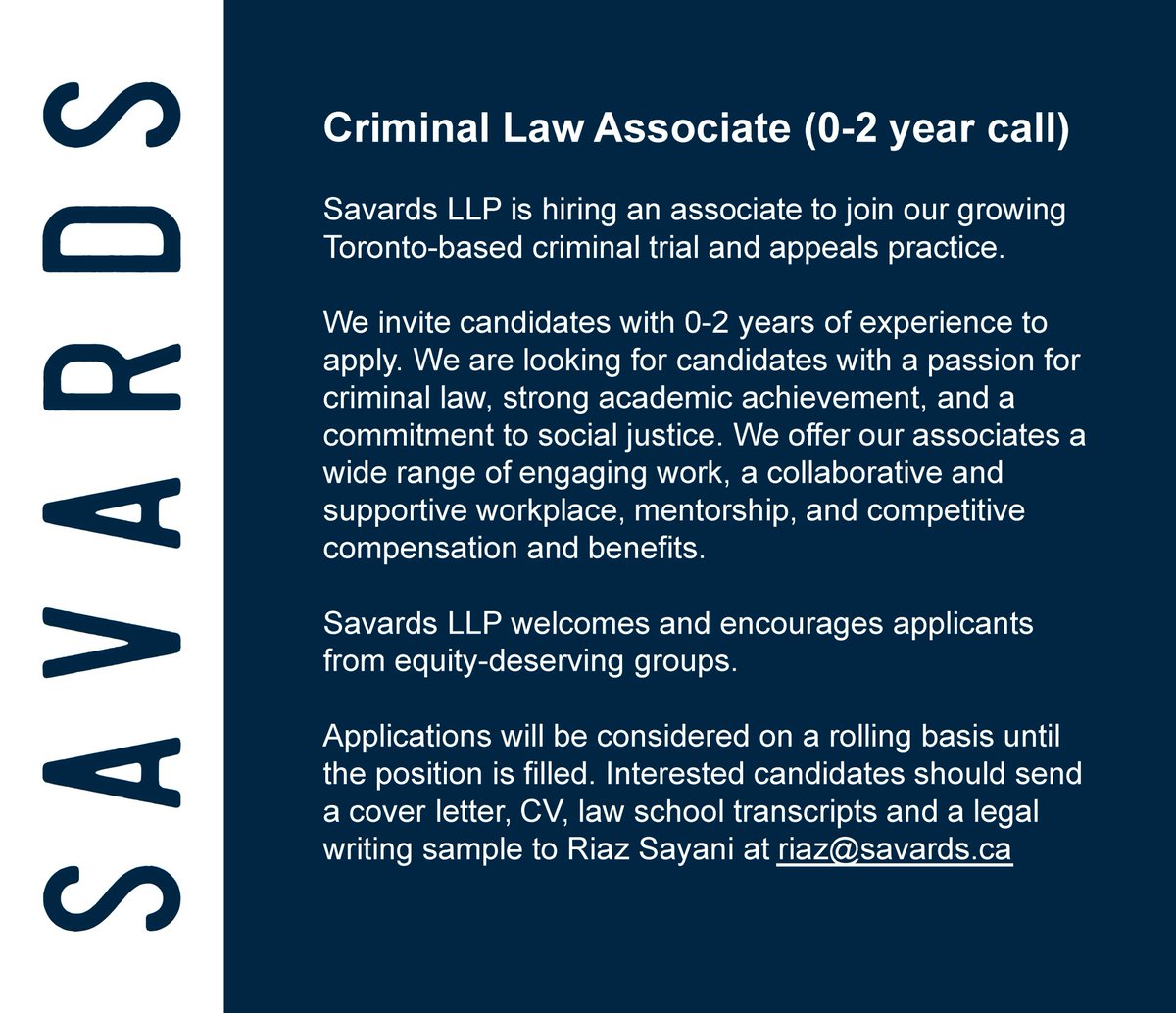 Savards LLP tweet media