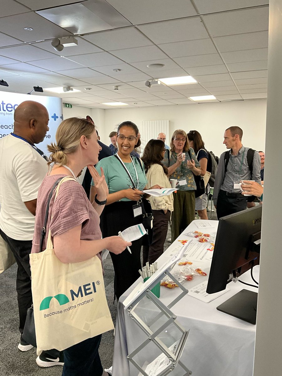 MEIMaths's tweet image. Our exhibition is a fantastic place to discover new products, see demonstrations, and talk representatives to find out how they might be able to support you. We’re proud to be associated with organisations that put supporting teachers and students at the heart of their work.