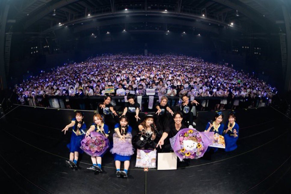 国王様、生まれてきてくれてありがとう！
8月のさいたまスーパーアリーナ楽しみにしてるね！るなぴの笑顔は良薬です！