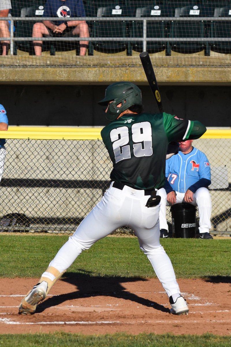 CoachTWOsborne's tweet image. Player of game night going 4 for 4 with 2 walks, 2RBI’s, 2 Runs, 2SB @Troy_Osborne29 keeping stacking days kid!