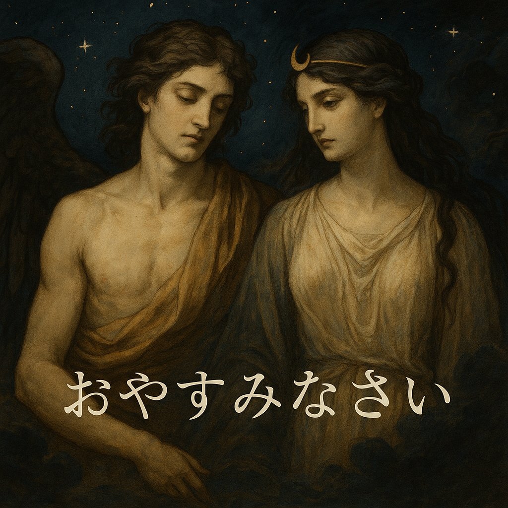 おやすみなさい。
明日もまたよろしくおねがいします。