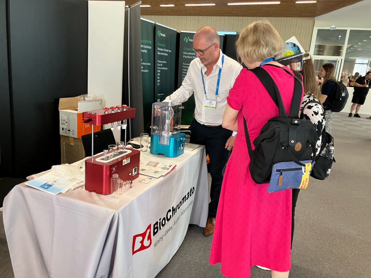 BioChromatoInc's tweet image. Our distributor Gaz Analytique is showcasing the Smart Evaporators at RICT 2025!
Great to see it in action in such a vibrant scientific community in France.
>> zurl.co/K9042
#GazAnalytique