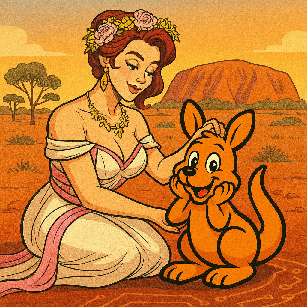 Mida_DAO's tweet image. Aphrodite took a trip down under, and look who she found🦘
MIDA holders just scored spots for the upcoming @JoeyXRP_ free mint, because good taste deserves rewards!