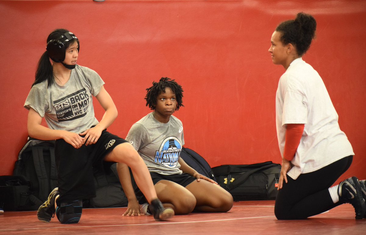 Beat the Streets Wrestling (@beatthestreets) on Twitter photo Big thanks to <a href="/PennWrestling/">Penn Wrestling</a> for opening their doors to #BeatTheStreets student-athletes to learn from college coaches during the elite-level #wrestling clinic at <a href="/BeattheStreetsN/">Beat the Streets National</a> duals!
#BTSNation #NYC #NYCWrestling #CollegeWrestling Big thanks to <a href="/PennWrestling/">Penn Wrestling</a> for opening their doors to #BeatTheStreets student-athletes to learn from college coaches during the elite-level #wrestling clinic at <a href="/BeattheStreetsN/">Beat the Streets National</a> duals!
#BTSNation #NYC #NYCWrestling #CollegeWrestling