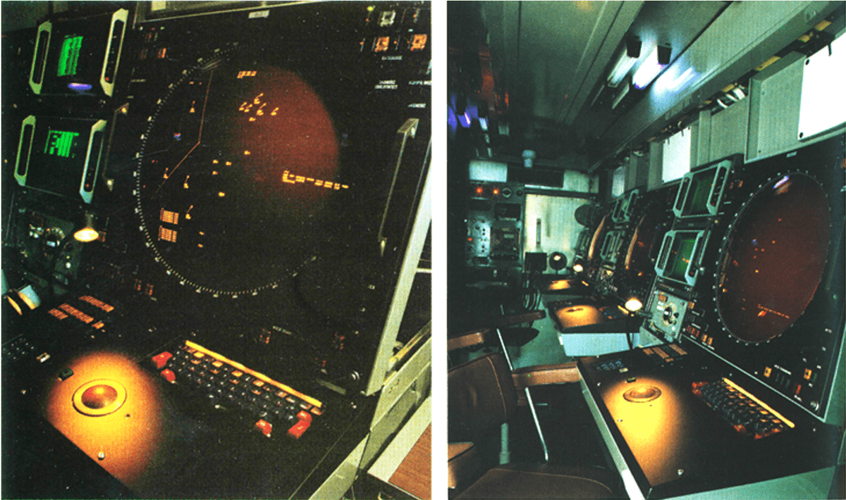 Kubojd's tweet image. Late 1970's air defense command and control systems consoles (a thread about some of them will come eventually).