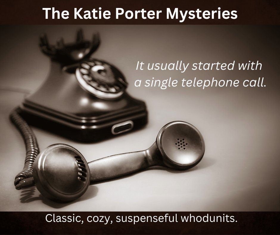 The Katie Porter Mysteries

⭐️⭐️⭐️⭐️⭐️

The world-building is so seamless that you feel as if you're there in the 1940s right after the war. The characters are wonderful. The MC is spunky and a go-getter who won't take no for an answer. ~Amazon review

amazon.com/author/ktmcgiv…