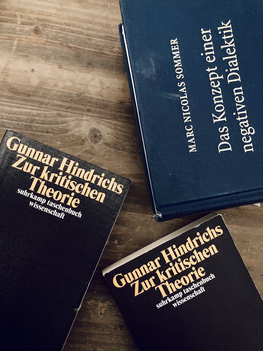 welsch_martin's tweet image. Double Hindrichs und Marc Nicolas Sommer: Das Konzept einer negativen Dialektik
