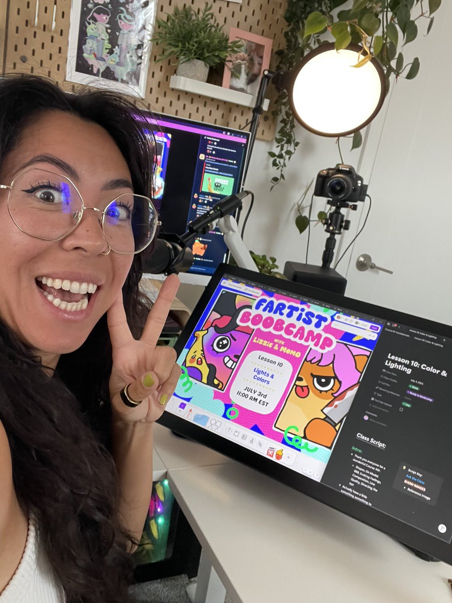 It’s a dope day to fart some art! 

Join us on <a href="/Moku_HQ/">Moku✨</a> discord to learn about Lights and Color from industry professionals!