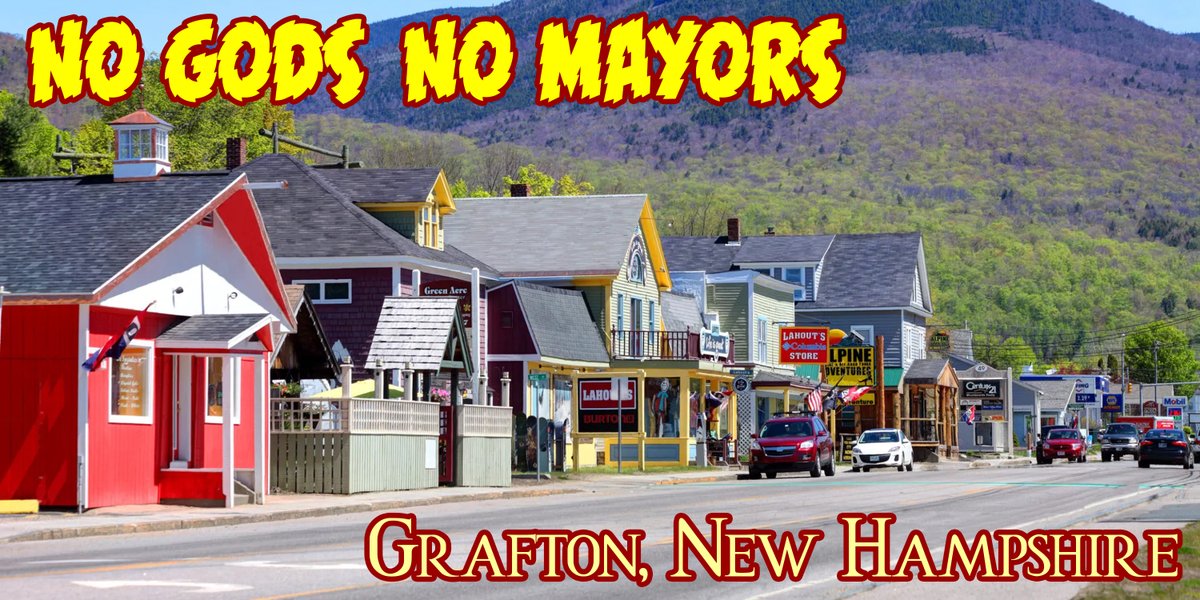 NEW on the mayoral benevolent feed: This week we've got another one of Mattie's flights of fancy: Is this utopian community of Libertarian wackos "a mayor"? (Yes.) Anyway, huddle up for a cautionary tale...it's statist to not listen!