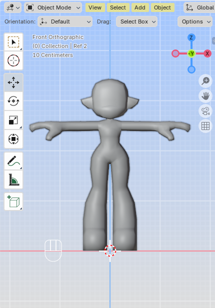 drowpotions's tweet image. finished up my new base model ;3

#lowpoly #blender