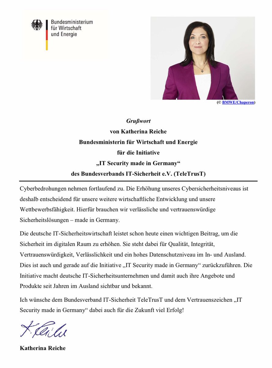 IT Security made in Germany tweet media