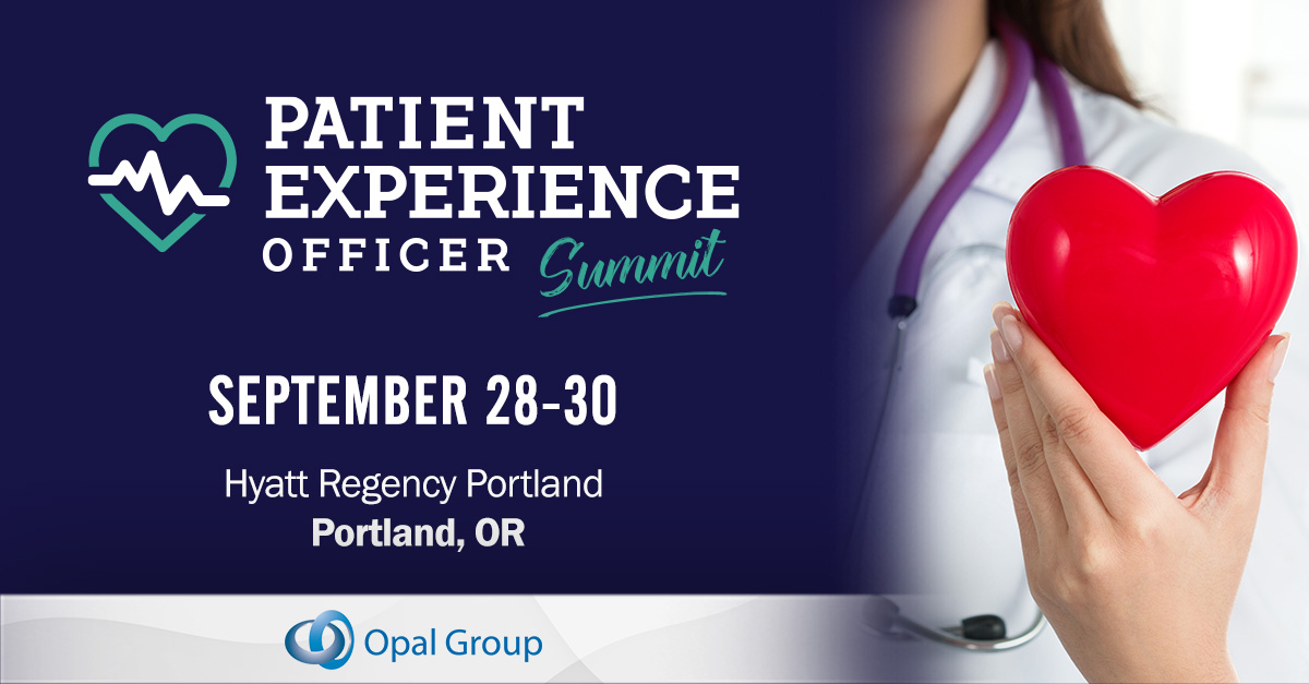 The Patient Experience Officer Summit is an exclusive, invite-only event that unites senior healthcare executives charged with leading their organization’s patient experience strategy. 
#PatientExperienceOffice #PatientExperience <a href="/Opal_Group/">Opal Group</a>
opalgroup.net/conference/pat…