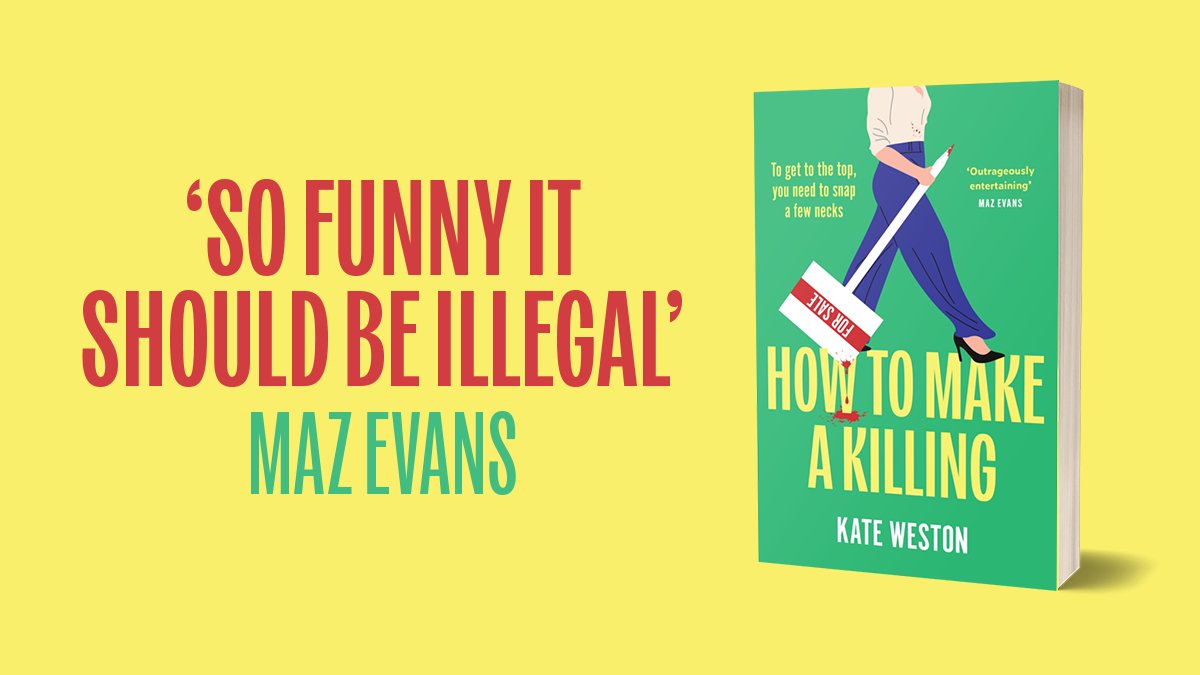 Headline Books (@headlinepg) on Twitter photo HOW TO MAKE A KILLING, the hilariously dark thriller by Kate Weston, is OUT TODAY! 
If you like Selling Sunset, you will love this: brnw.ch/21wTSqN
#HowToMakeAKilling #SellingSunset HOW TO MAKE A KILLING, the hilariously dark thriller by Kate Weston, is OUT TODAY! 
If you like Selling Sunset, you will love this: brnw.ch/21wTSqN
#HowToMakeAKilling #SellingSunset