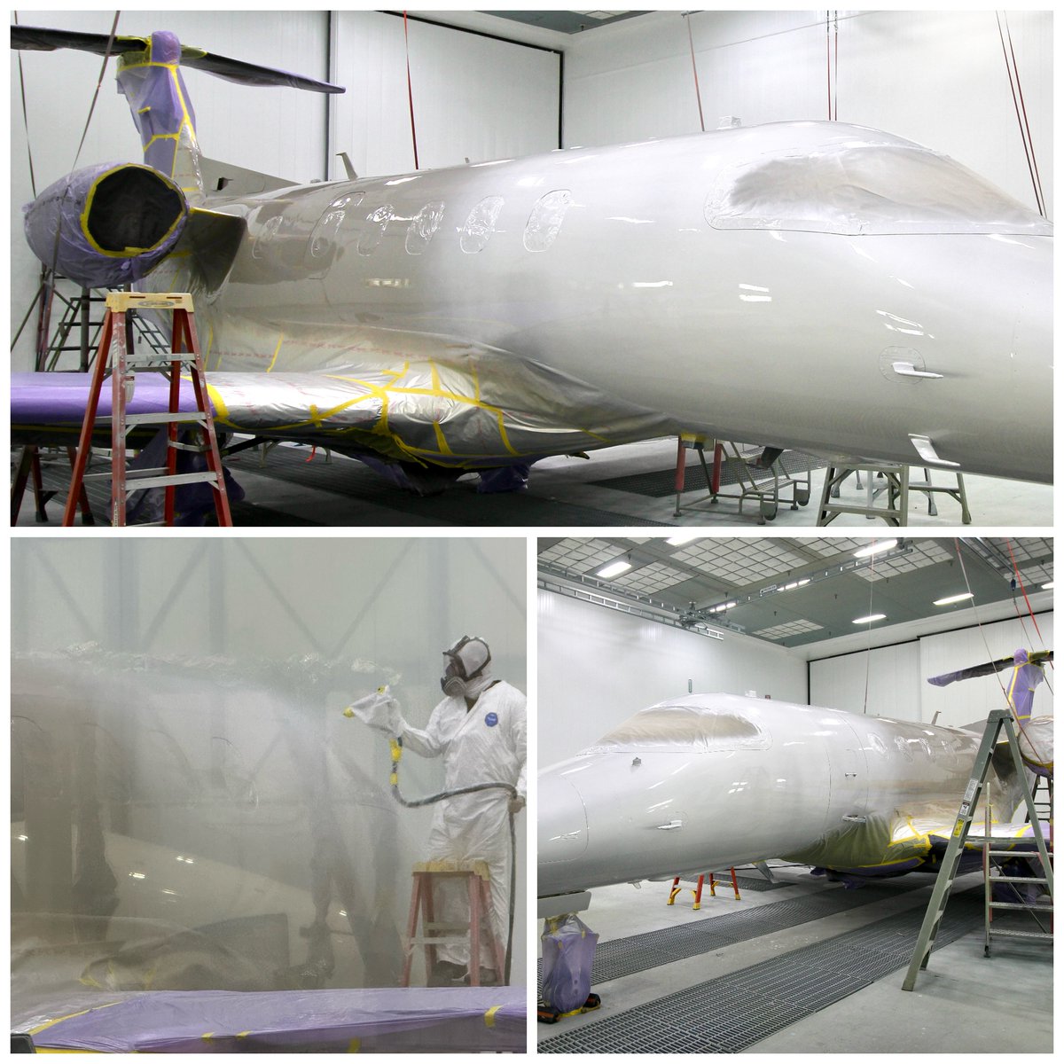 Elliott Aviation (@elliottaviation) on Twitter photo Moline is currently painting a fade with a custom scheme on a Phenom 300 in our state-of-the-art paint booth.
Interested in upgrading your exterior? Contact Meghan Welch at 309.314.2773 or mwelch@elliottaviation.com. Moline is currently painting a fade with a custom scheme on a Phenom 300 in our state-of-the-art paint booth.
Interested in upgrading your exterior? Contact Meghan Welch at 309.314.2773 or mwelch@elliottaviation.com.