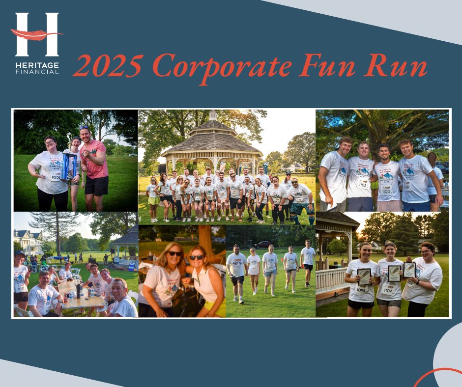 Heritagefin's tweet image. Our Heritage team had a great time getting out together for the Corporate Fun Run Boston Suburbs 5k! It was an amazing opportunity to bond, enjoy the outdoors, and support one another! Awesome work team!

#5KFunRun #TeamBonding #BostonSuburbs