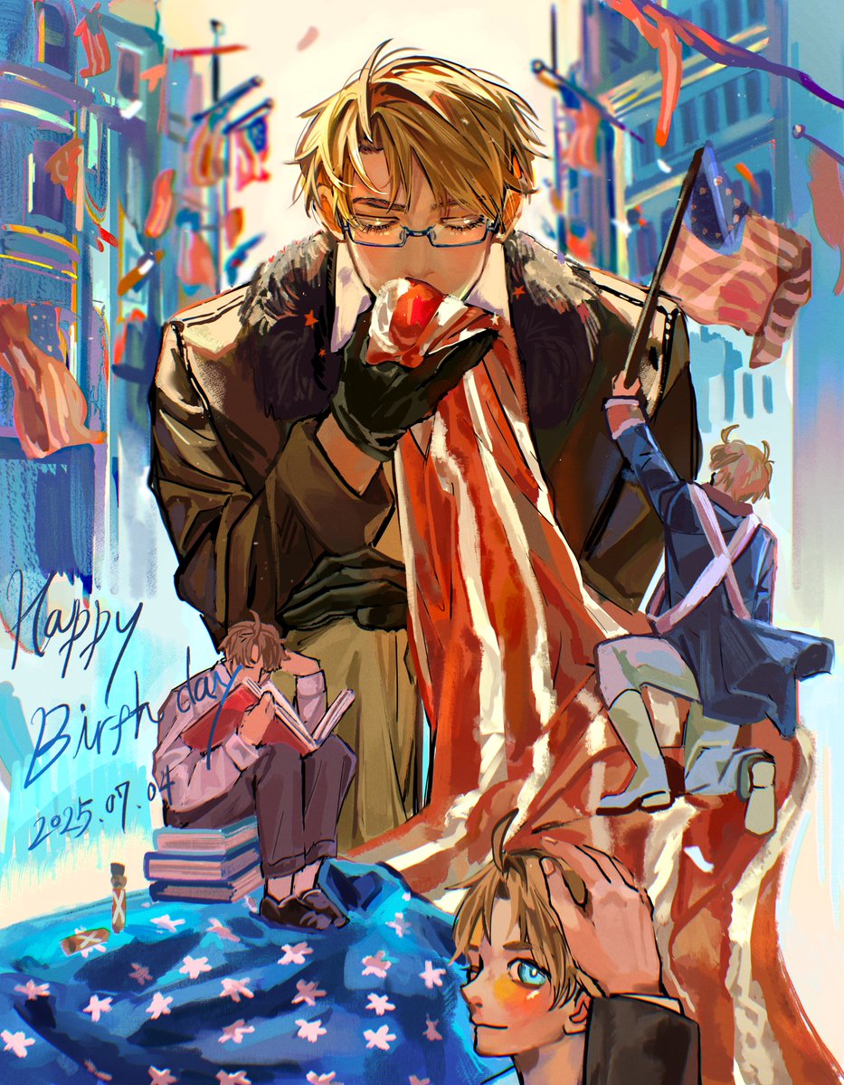 tadano_kokumin's tweet photo. I LOVE 🇺🇸
 #メリ誕2025
 #アルフレッド生誕祭2025 https://t.co/bt53aO1Gd7