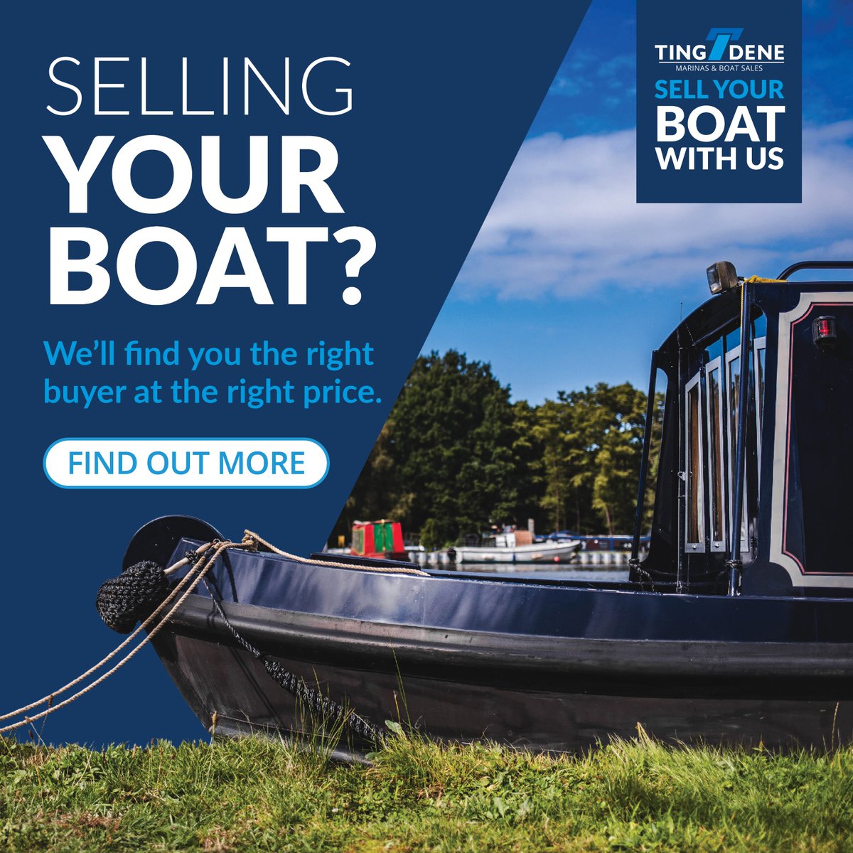 Time to sell your boat?

Tingdene Marinas &amp; Boat Sales handles everything — marketing, viewings, paperwork — so you get the best price, stress-free.

See how it works &amp; start selling today: tingdeneboating.com/news/boats/sel…

#SellYourBoat #BoatforSale #BoatSelling