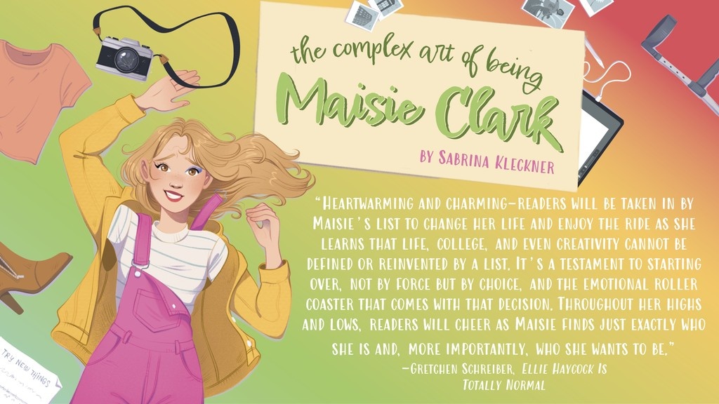 “Heartwarming and charming—readers will be taken in by Maisie’s list to change her life and enjoy the ride...” —<a href="/GretchSchreiber/">Gretchen</a>, author of ELLIE HAYCOCK IS TOTALLY NORMAL

THE COMPLEX ART OF BEING MAISIE CLARK by <a href="/sabkleckner/">Sabrina Kleckner</a> is available now! 💞

northstareditions.com/flux/the-compl…