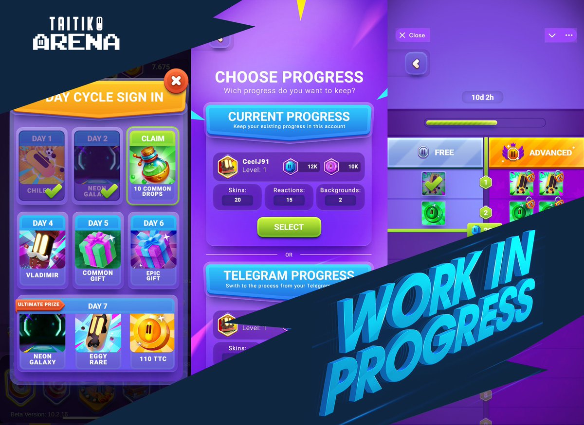 🕹️ Something epic is loading...

We’re building the future of mobile competition with Taitiko ARENA 🎮

Progress? Rewarded.
Gameplay? Next-level.

📲 App Store &amp; Play Store — get ready.

👀 Take a peek at the grind below 👇