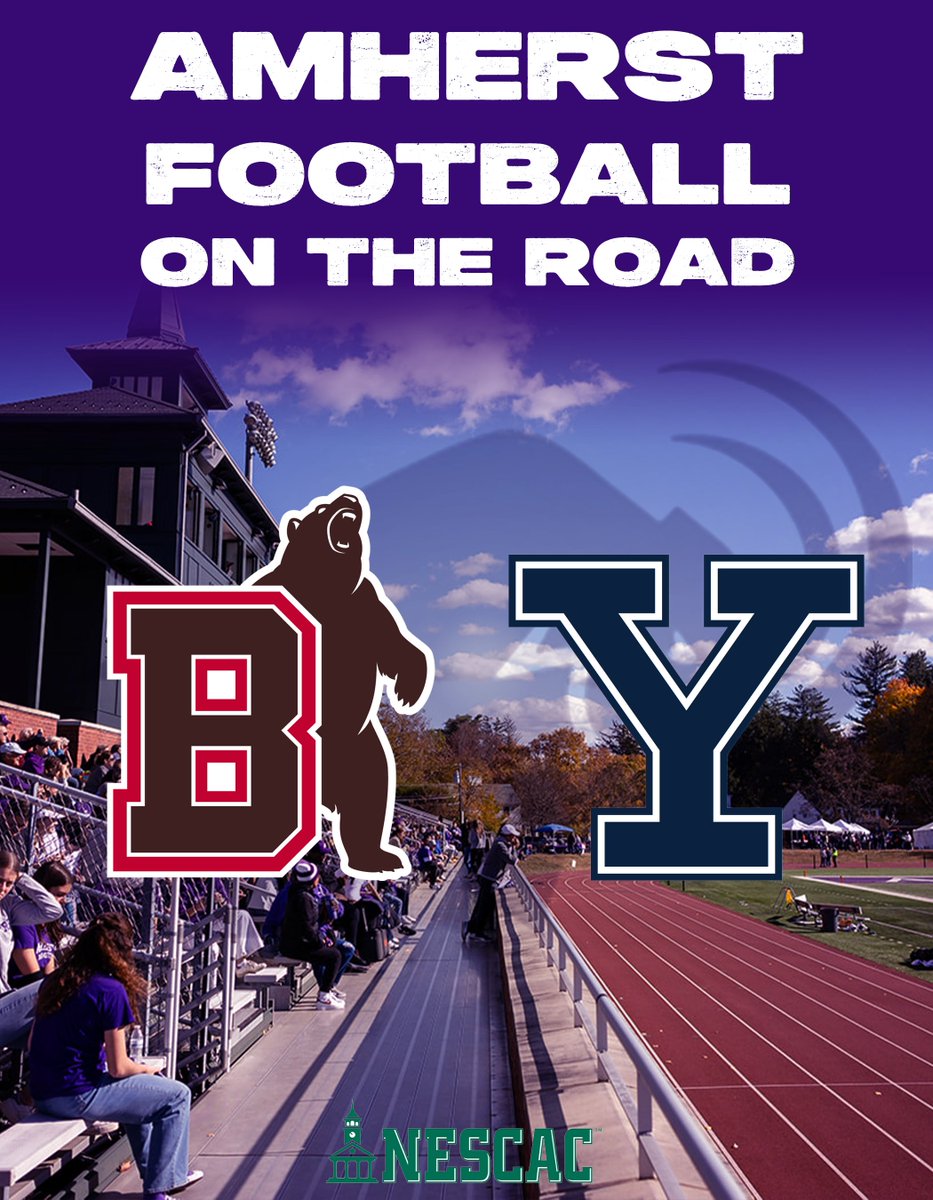 Amherst College Football (@amherstcollfb) on Twitter photo ‼️‼️ ON THE ROAD ‼️‼️
Our staff will be in attendance at these camps today looking for elite Student-Athletes.
YALE
OL - <a href="/CoachMBallard/">Matt Ballard</a>
BROWN
RC RB|TE - <a href="/coachgeenty/">Turner Geenty</a>
STC - DL - <a href="/eaugustin1/">Eddy Augustin</a> ‼️‼️ ON THE ROAD ‼️‼️
Our staff will be in attendance at these camps today looking for elite Student-Athletes.
YALE
OL - <a href="/CoachMBallard/">Matt Ballard</a>
BROWN
RC RB|TE - <a href="/coachgeenty/">Turner Geenty</a>
STC - DL - <a href="/eaugustin1/">Eddy Augustin</a>