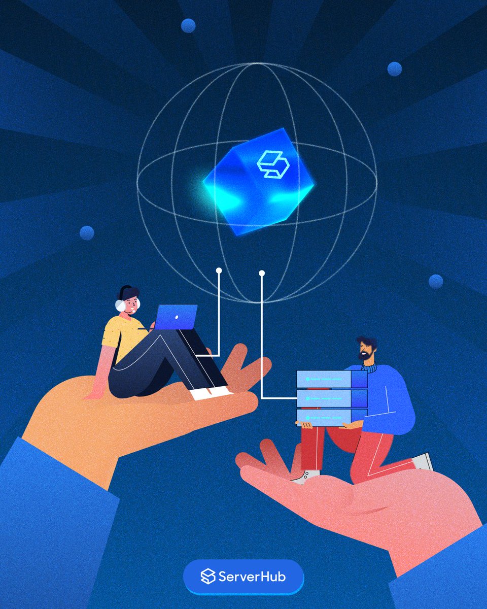 ServerHub's tweet image. At #serverHub, we provide the servers, speed, and support to power your future. Global reach, rock-solid infrastructure, always-on performance.🚀 We literally put the world of servers in your hands!

#ServerHub #ServerSolutions #CloudHosting #DataCenter #GlobalConnectivity