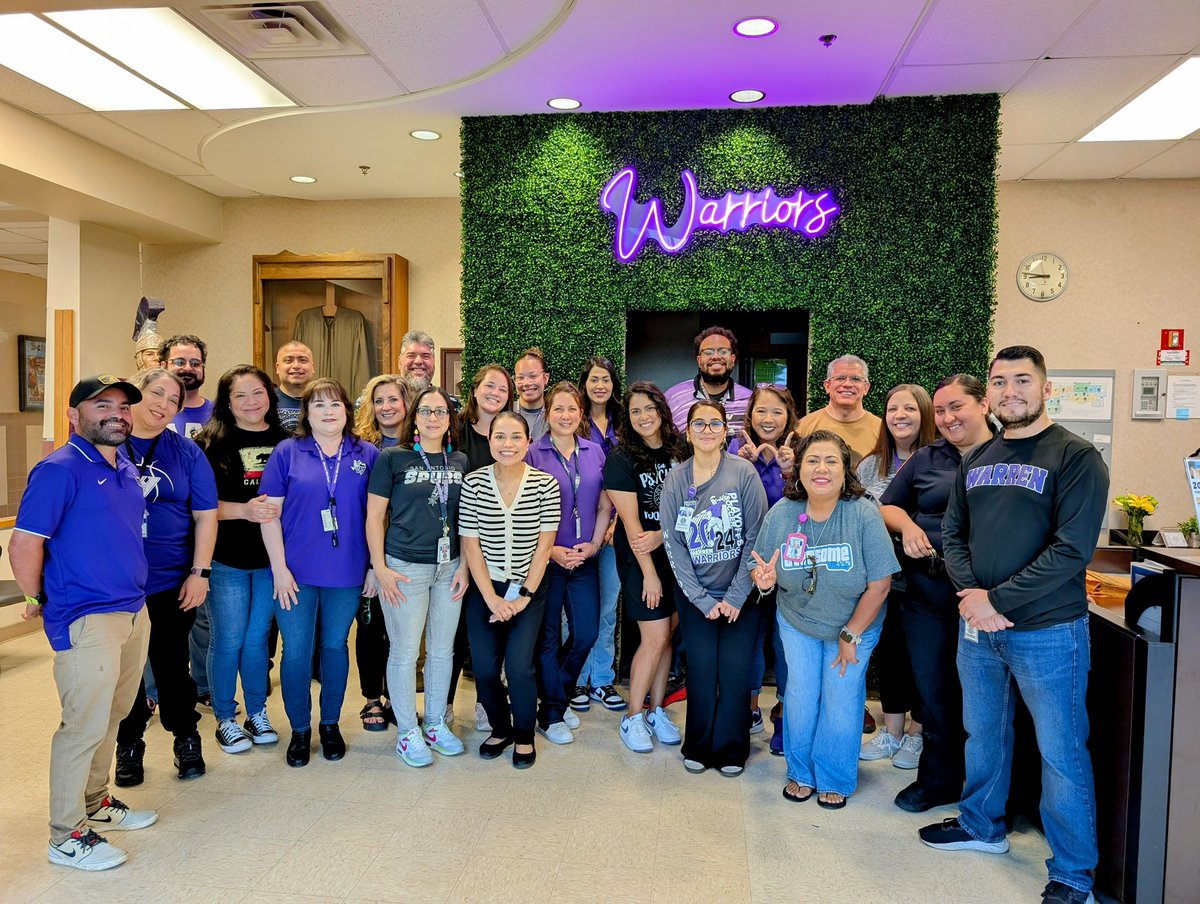 Summer School team + Front Desk Area Soft Launch <a href="/NISDWarren/">NISDWarren</a>