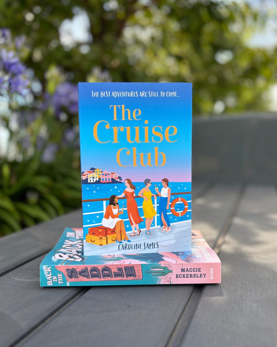 AvonBooksUK's tweet image. Summer is here and we have TWO dreamy books out today! 💖
The Cruise Club is a joyfully escapist summer read full of fun, mischief, and romance.
If you prefer a spicy cowboy romance to take you on a ride, you're going to love Back in the Saddle!