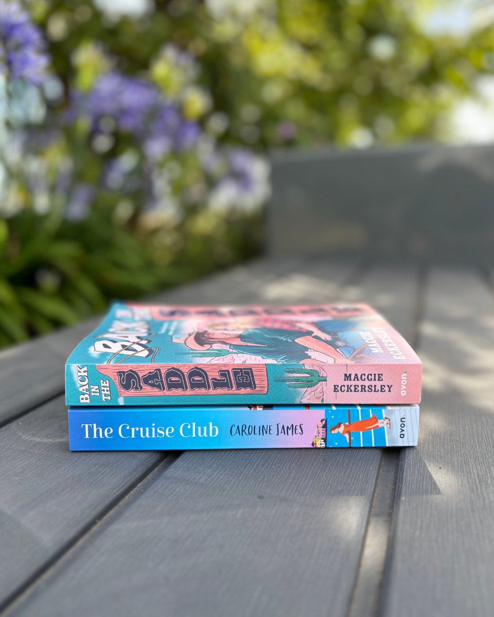AvonBooksUK's tweet image. Summer is here and we have TWO dreamy books out today! 💖
The Cruise Club is a joyfully escapist summer read full of fun, mischief, and romance.
If you prefer a spicy cowboy romance to take you on a ride, you're going to love Back in the Saddle!
