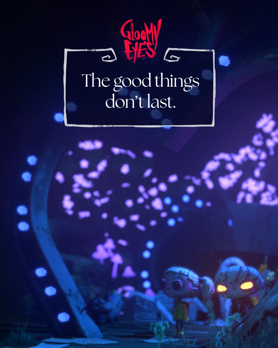 But maybe they’re meant to be remembered, not kept.

#GloomyEyes #Quote #CozyHorror #CozyGame #TimBurton #Goth