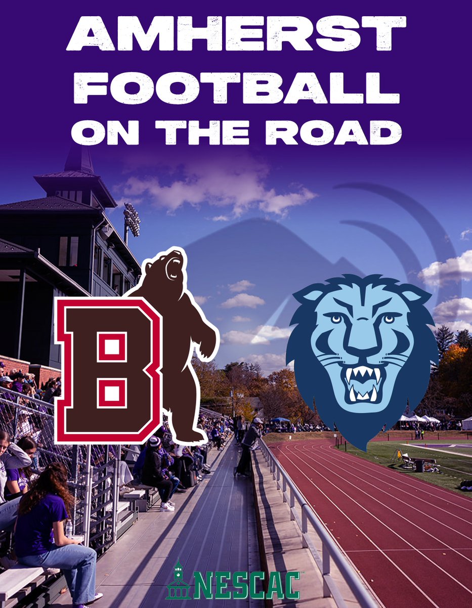 Amherst College Football (@amherstcollfb) on Twitter photo ‼️‼️ ON THE ROAD ‼️‼️
Our staff will be in attendance at these camps today looking for elite Student-Athletes.
BROWN
RC RB|TE - <a href="/coachgeenty/">Turner Geenty</a>
STC DL - <a href="/eaugustin1/">Eddy Augustin</a>
COLUMBIA
WR - <a href="/CoachKenMaxwell/">Coach Maxwell</a> ‼️‼️ ON THE ROAD ‼️‼️
Our staff will be in attendance at these camps today looking for elite Student-Athletes.
BROWN
RC RB|TE - <a href="/coachgeenty/">Turner Geenty</a>
STC DL - <a href="/eaugustin1/">Eddy Augustin</a>
COLUMBIA
WR - <a href="/CoachKenMaxwell/">Coach Maxwell</a>
