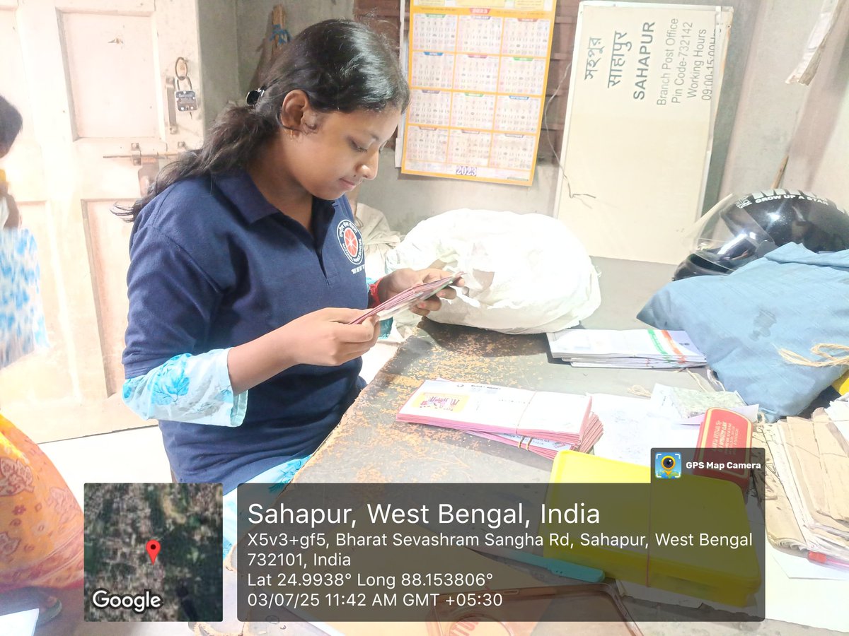 NSS UNIT MALDA COLLEGE, WEST BENGAL (@maldanss) on Twitter photo <a href="/_NSSIndia/">NSS India</a> vol. Rajeeb Das and Tanushree started their Postal Experiential Learning Programme at Sahapur Post Office under <a href="/mybharatgov/">Mera Yuva Bharat - MY Bharat</a> <a href="/MYBMalda/">MY Bharat, Malda</a> <a href="/BhartiyaConnect/">Bhartiya Social Connect</a> <a href="/YASMinistry/">YAS Ministry</a> <a href="/rdnss_kolkata/">RDNSS Kolkata</a> <a href="/MYBharatHQ/">Mera Yuva Bharat - MY BharatHQ</a> <a href="/YASMinistry/">YAS Ministry</a> <a href="/_NSSIndia/">NSS India</a> vol. Rajeeb Das and Tanushree started their Postal Experiential Learning Programme at Sahapur Post Office under <a href="/mybharatgov/">Mera Yuva Bharat - MY Bharat</a> <a href="/MYBMalda/">MY Bharat, Malda</a> <a href="/BhartiyaConnect/">Bhartiya Social Connect</a> <a href="/YASMinistry/">YAS Ministry</a> <a href="/rdnss_kolkata/">RDNSS Kolkata</a> <a href="/MYBharatHQ/">Mera Yuva Bharat - MY BharatHQ</a> <a href="/YASMinistry/">YAS Ministry</a>