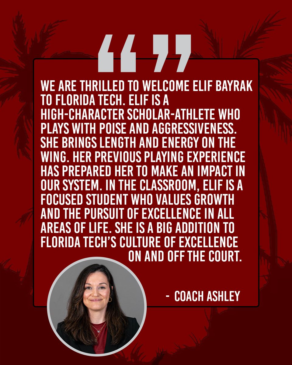 FloridaTechWBB's tweet image. Left the kennel, joined the jungle! 🌴🌿

#GoPanthers | #TechBuilt