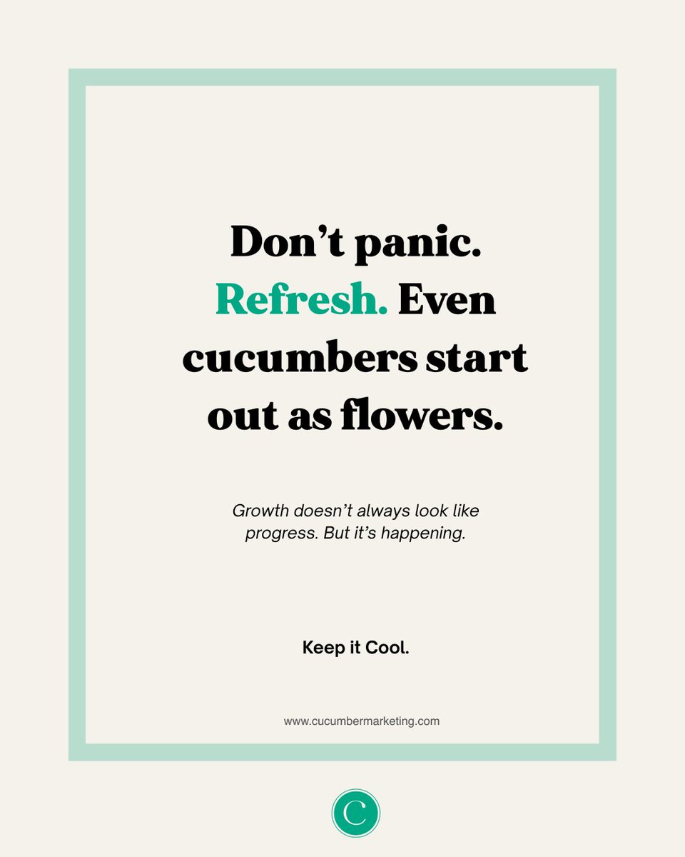 Growth often looks messy before it looks clear. Keep going! 

--
#marketing #business #bcbusiness #growth