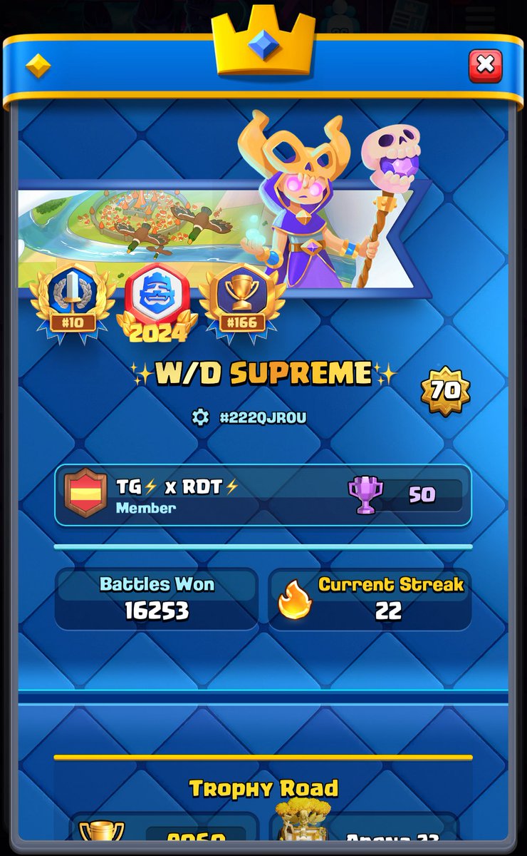 I’m sorry to whoever this is but you poisoned my king tower and we don’t have the same crown towers so I can’t draw from that point