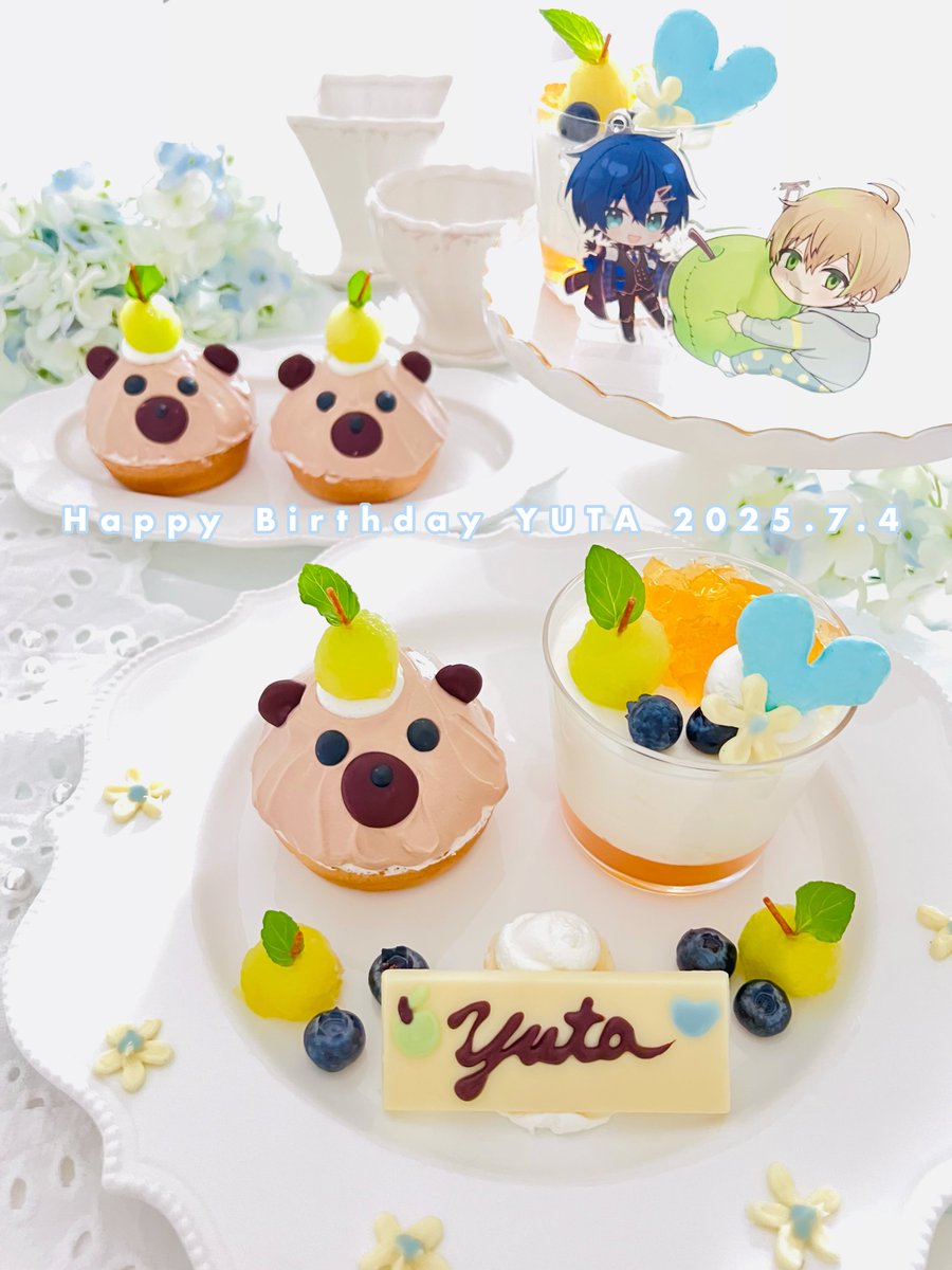 yut_nico1213's tweet photo. .⋆𝜗𝜚 ┈┈┈┈  ⋯  ┈┈┈┈ 𝜗𝜚 

  あなただけに歌える唄がある
  僕だけに聴こえる唄がある

.⋆𝜗𝜚 ┈┈┈┈  ⋯  ┈┈┈┈ 𝜗𝜚 

ゆたくんお誕生日おめでとう🧸🍏💙

#ゆた誕生祭2025
#ねえねえゆたくん https://t.co/xzgqBYzy4Y