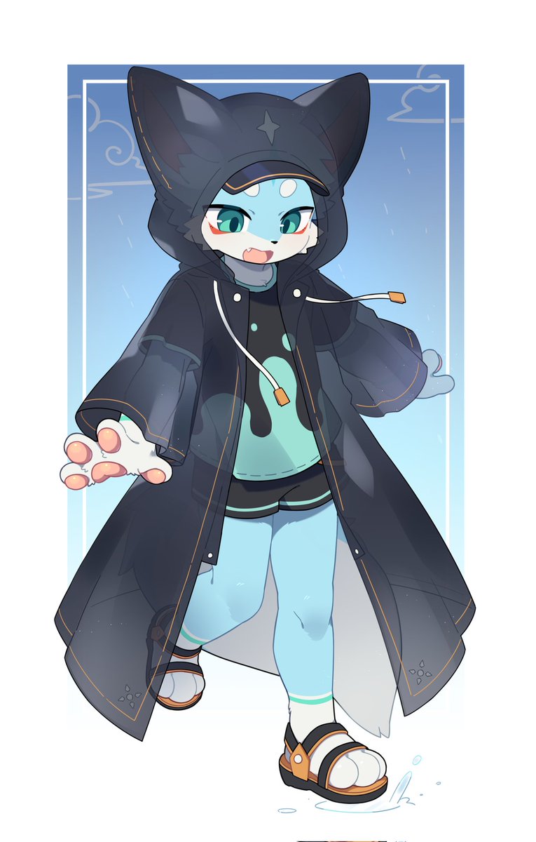 下雨了——

🖌️：Vanilla370（mhs）