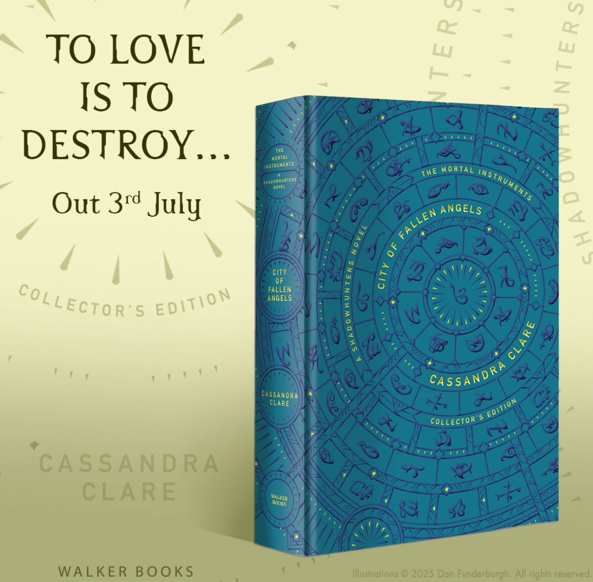 WalkerBooksYA's tweet image. Happy publication day to this absolute stunner! Celebrate the magic of the Mortal Instruments with this gorgeous Collector’s Edition of City of Fallen Angels, complete with beautiful cover artwork and an annotated version of Cassie’s favourite chapter!
walker.co.uk/9781529526882/…
