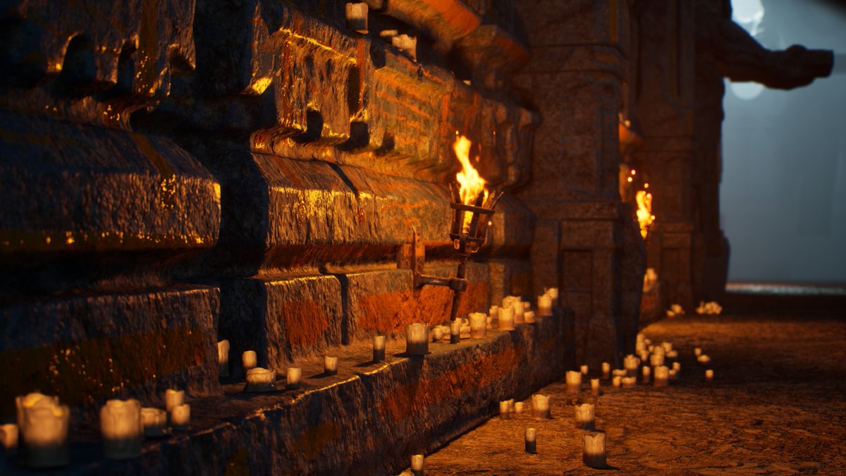 tct_adventures's tweet image. Although many assets we've shared so far have shown exteriors, don't think Solasta II won't have you delving into dim lighted corridors deep under the mountains... 🤫