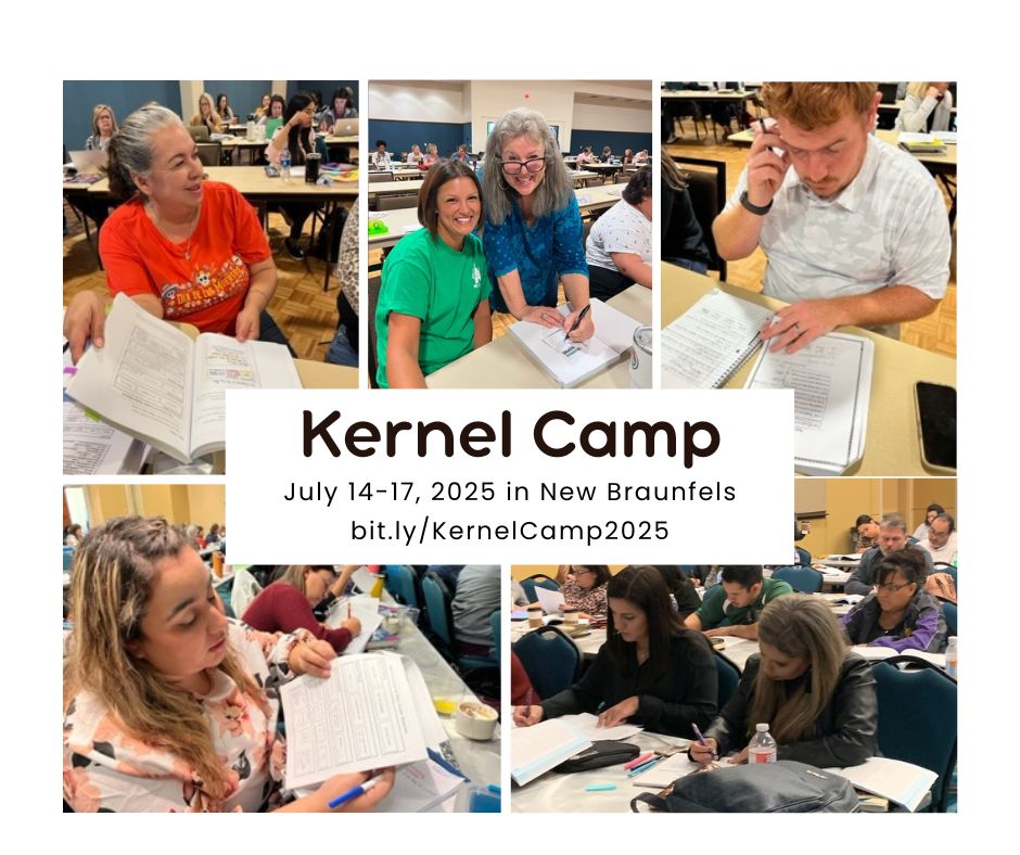 Join us for Kernel Camp this summer!
July 14 - July 17, 2025 | 8:00 am - 2:30 pm
New Braunfels Convention Center
bit.ly/KernelCamp2025