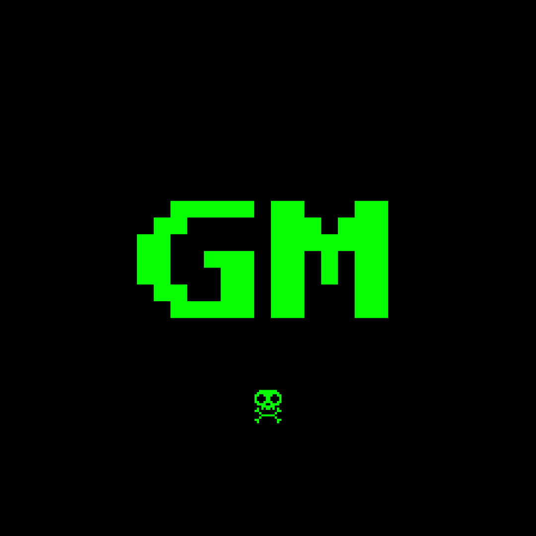 DOD_ALGO's tweet image. gmgmgm. don&apos;t die. ☠️🟩