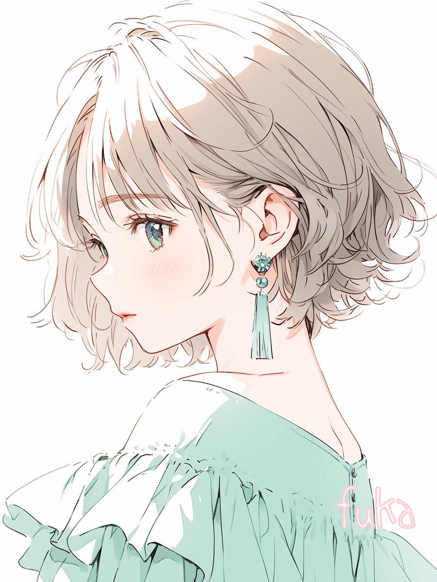fuka__ai's tweet photo. Mint Green Girl💚

爽やかな色合いがすてき🥰

#aiart #midjourney #midjourneyart #Illustration #kawaii #girl #anime #animegirl #mintgreen https://t.co/luVPac3Tfz