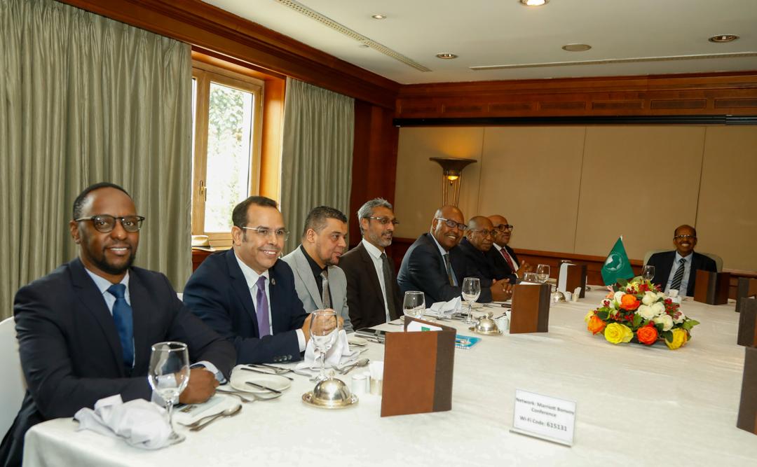 H.E. <a href="/ymahmoudali/">Mahmoud Ali youssouf</a>, Chairperson of the African Union Commission, convened a landmark working lunch with Permanent Representatives of the AU Regional Economic Community (RECs) &amp; Regional Mechanisms. He reaffirmed their central role in delivering on continental priorities for