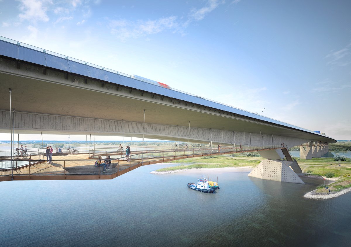 Het geactualiseerde contract is getekend! Aannemer GelreGroen start eind dit jaar met voorbereidingen voor #ViA15.  Najaar 2027 is er een extra voorlopige rijstrook op #A12.  In 2029 zijn de A12 en A15 definitief verbreed. In 2031 rijd het verkeer over de doorgetrokken #A15.
