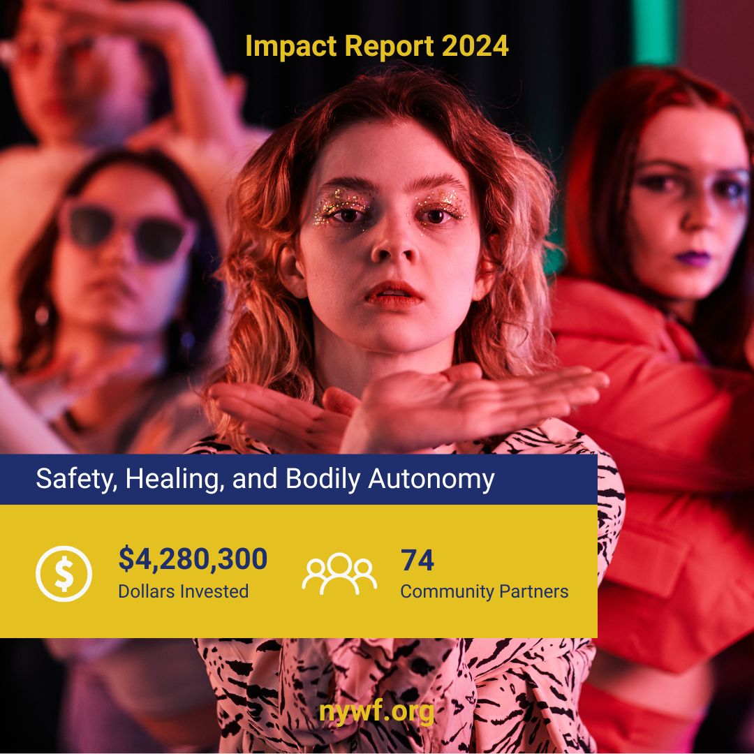 Everyone deserves access to care, safety, and the freedom to make decisions about their own body.​

In 2024, NYWF supported:​
🩺 Reproductive healthcare​
🍼 Prenatal and postnatal support​
💕 Community-based childcare​
✏️ Sexual health education

And more: nywf.org/wp-content/upl…